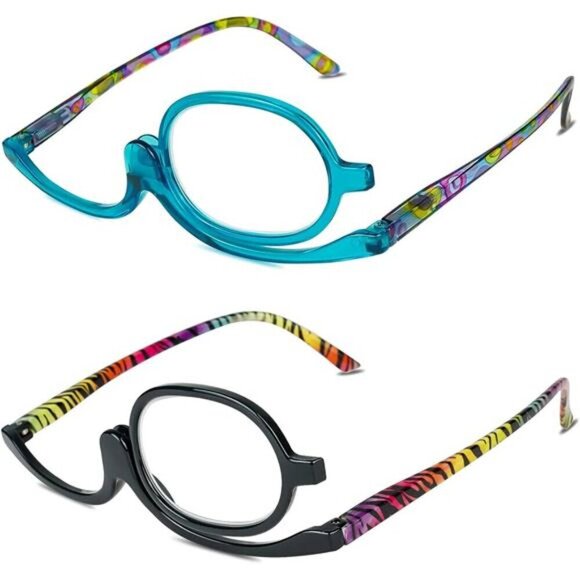 2-Pack Makeup Application Glasses – Magnifying Eyewear for Precision X2.0 Mag - Picture 5 of 5